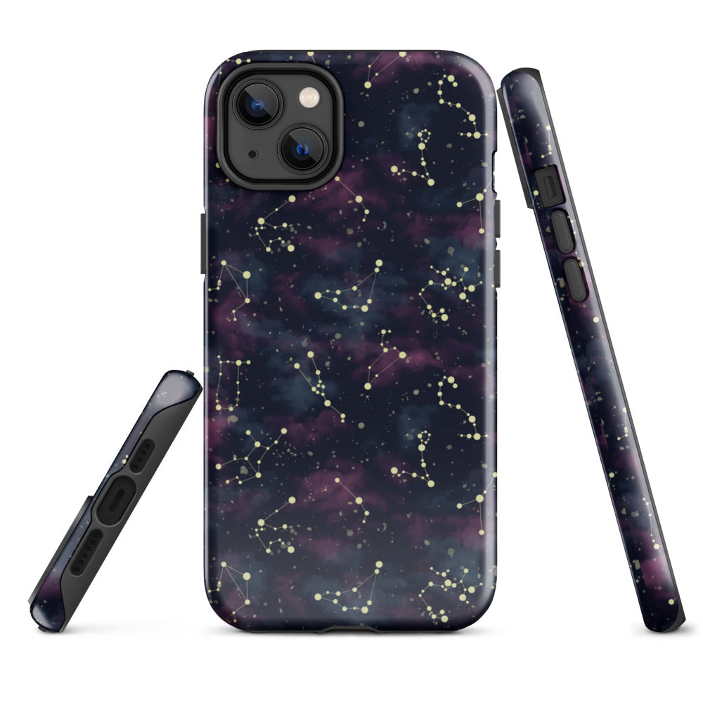 Star Constellations Tough Case for iPhone 14 Plus - Glossy Finish - https://ascensionemporium.net